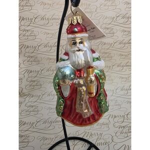 Christopher Radko Wise Man Magi King Christmas Ornament 4.5" Poland Tag